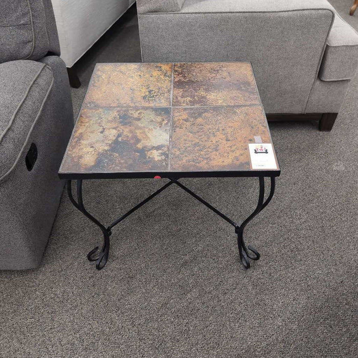 Tile-top End Table