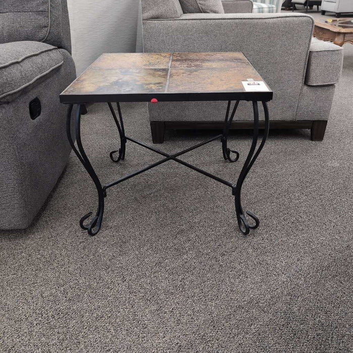 Tile-top End Table