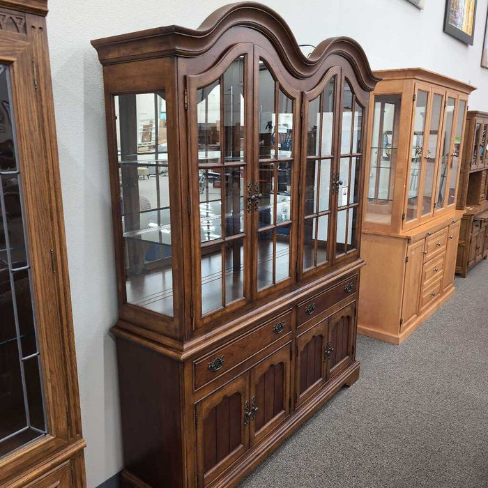 Cherry 2pc. China Hutch