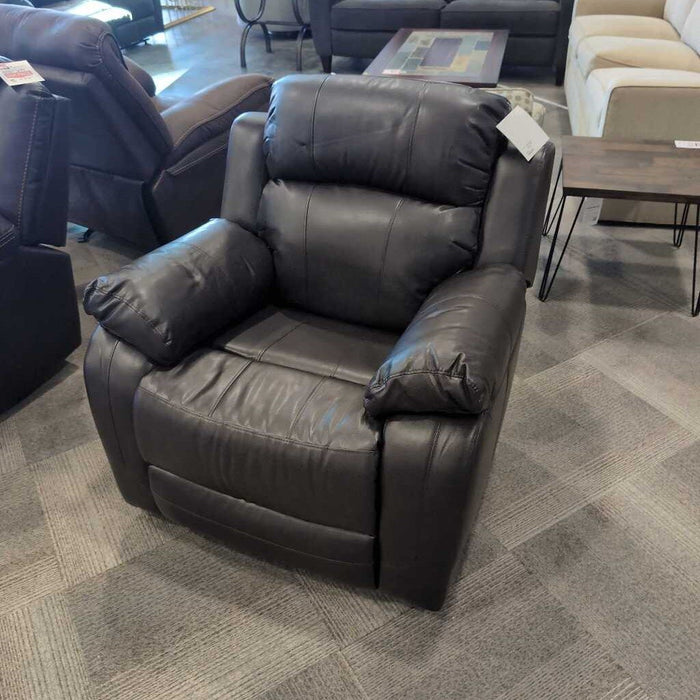 HOB 9724brw-1 Brown Glider Recliner