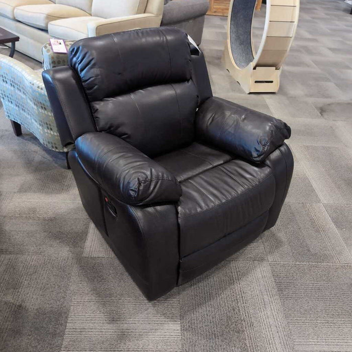 HOB 9724brw-1 Brown Glider Recliner