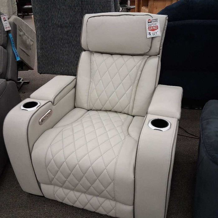 HOB 9516tpe-1pwh Taupe Recliner