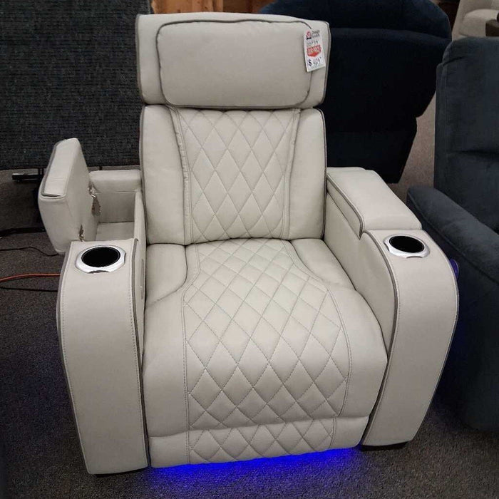 HOB 9516tpe-1pwh Taupe Recliner