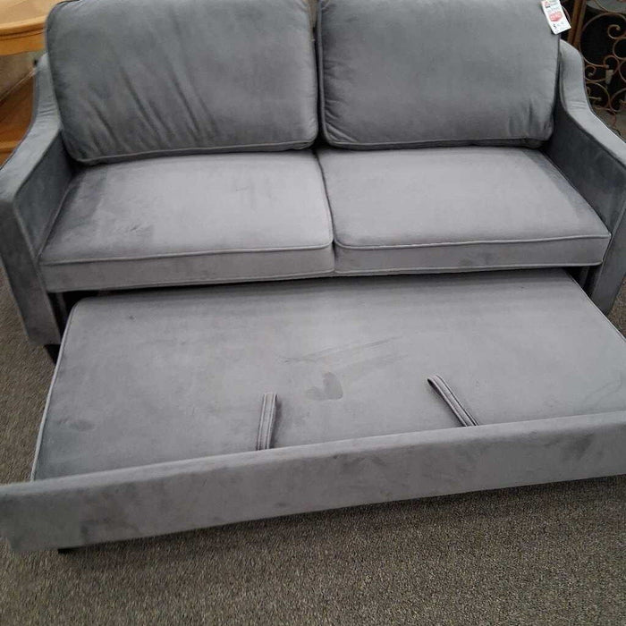 HOB 9428dg-3cl Gray Convertible Sofa
