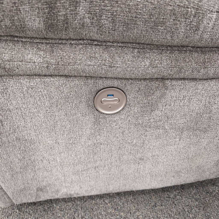 "Draycoll" Gray Pwr Loveseat