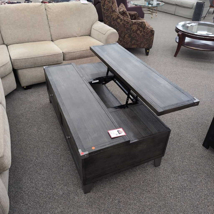 "Todoe" Gray Lift-top Coffee Table