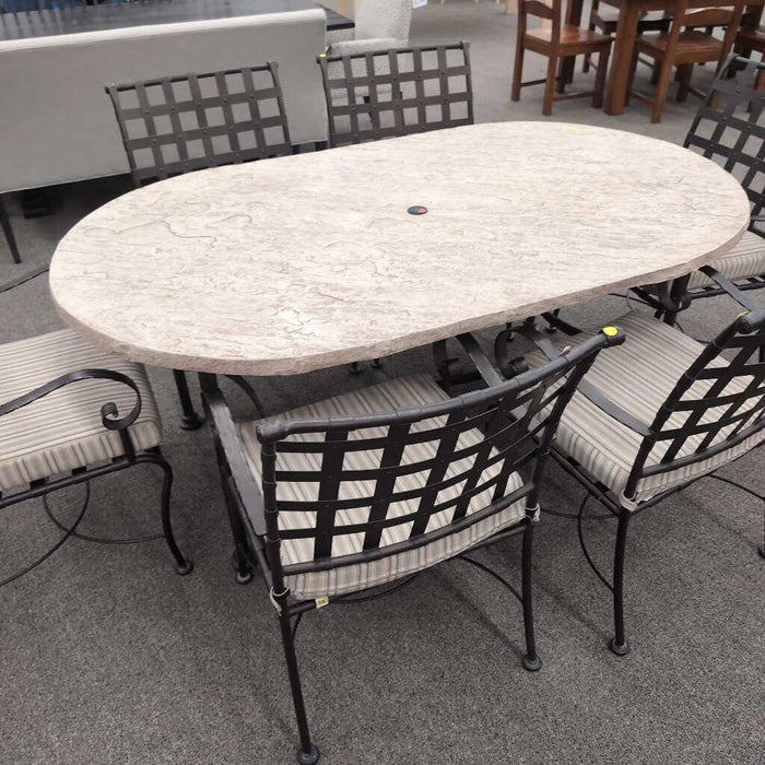O.W. Lee "Classico" 7pc. Patio Set