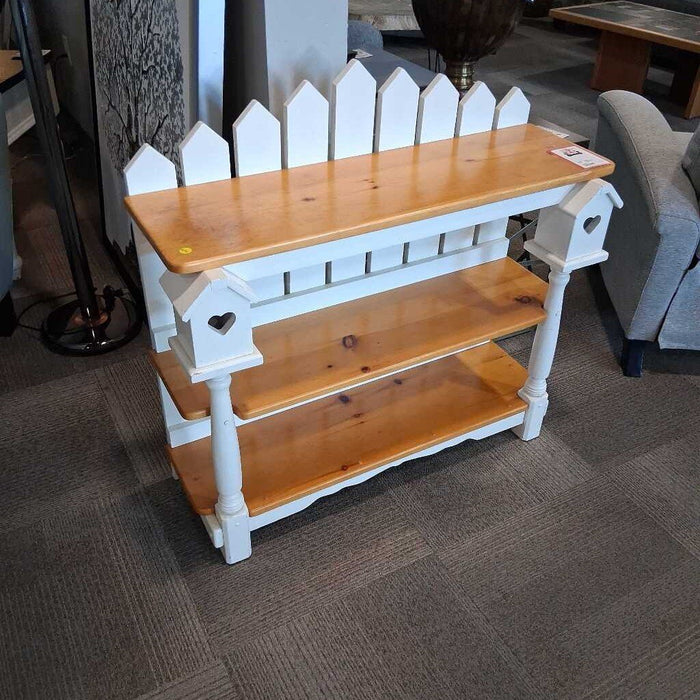 White Picket Fence Shelf