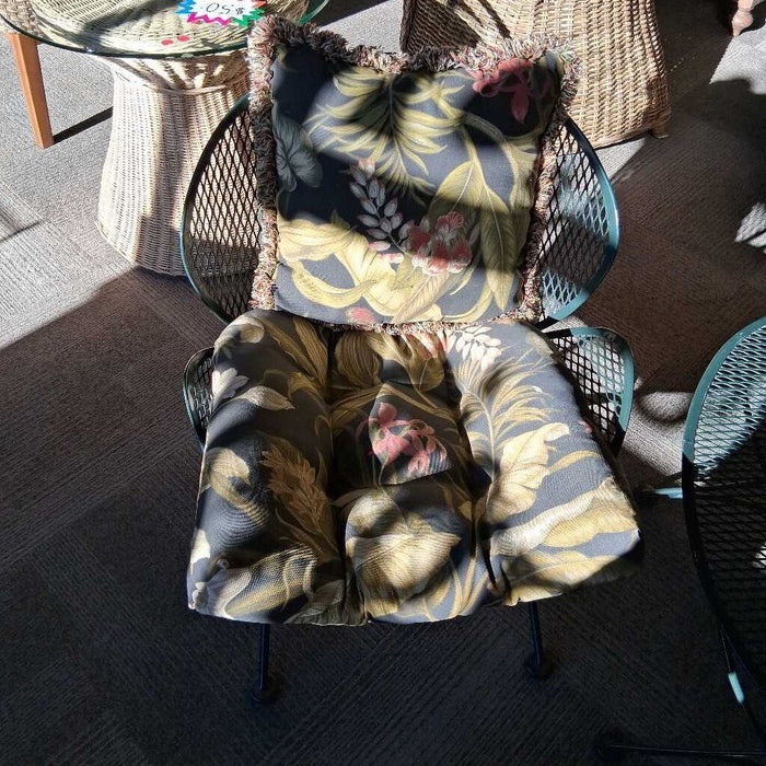 5pc. Green Metal Outdoor Set