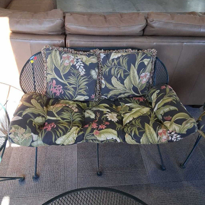 5pc. Green Metal Outdoor Set