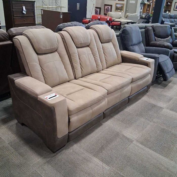 "Durapella" 2-tone Pwr Sofa