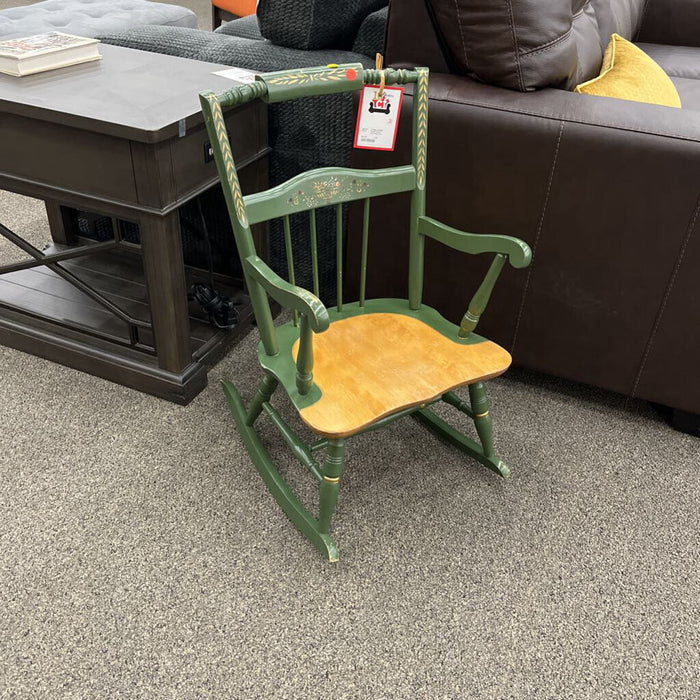 Small Green Rocking Chair