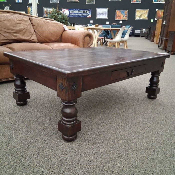 Rustic Wood Coffee Table