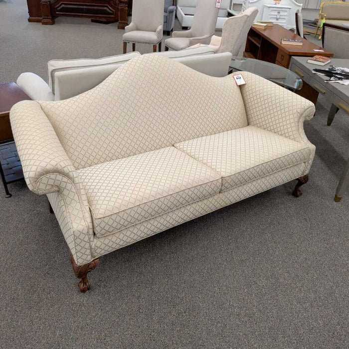 Vintage Cream Uph. Loveseat