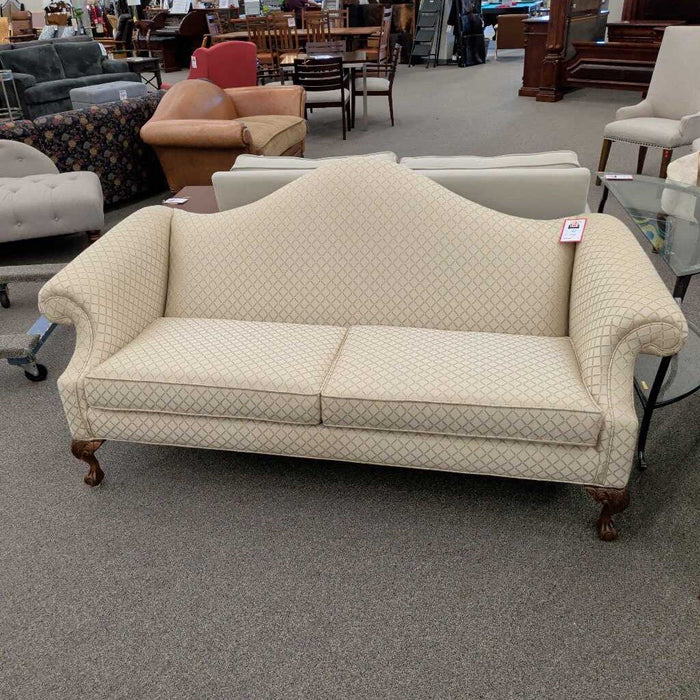 Vintage Cream Uph. Loveseat