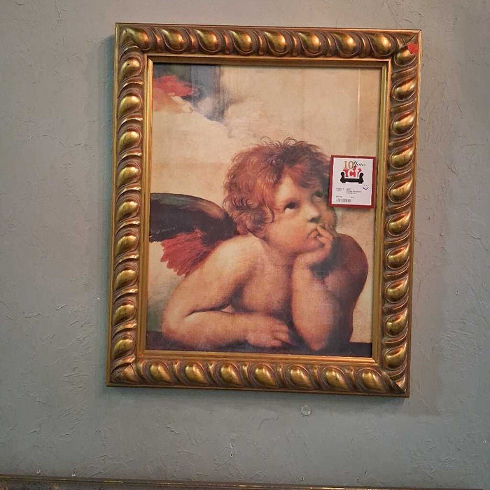 Sistine Madonna Cherub Art
