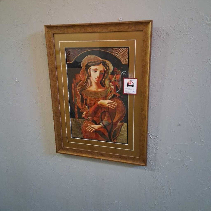 Oleg Zhivetin "Her Flower" Serigraph