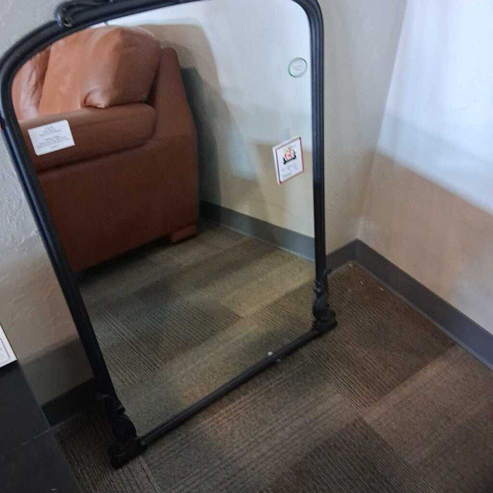 Black Frame Wall Mirror