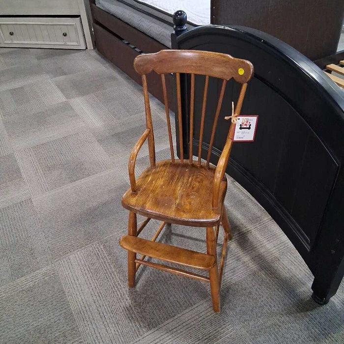 Antique Oak High Chair