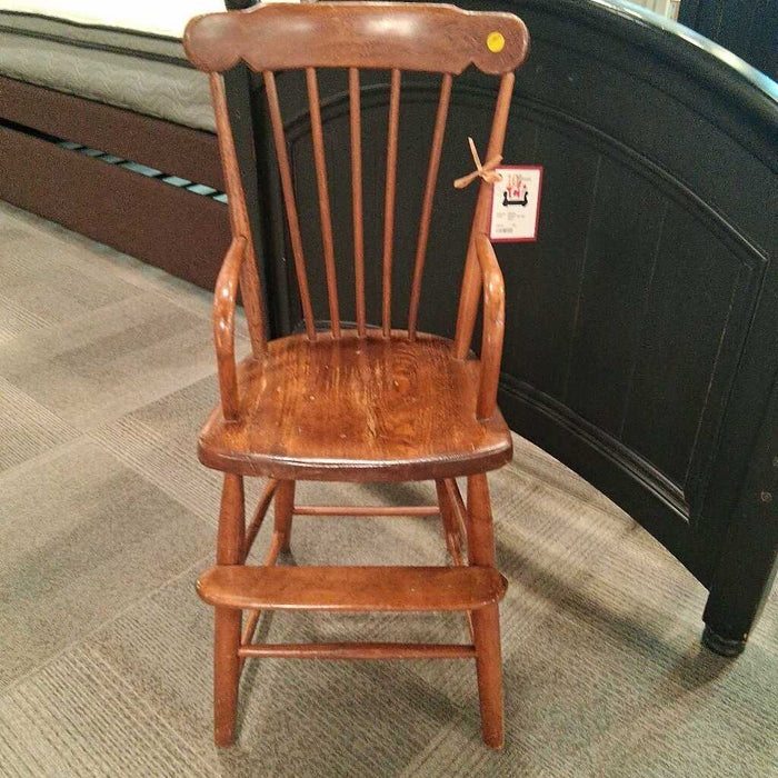 Antique Oak High Chair