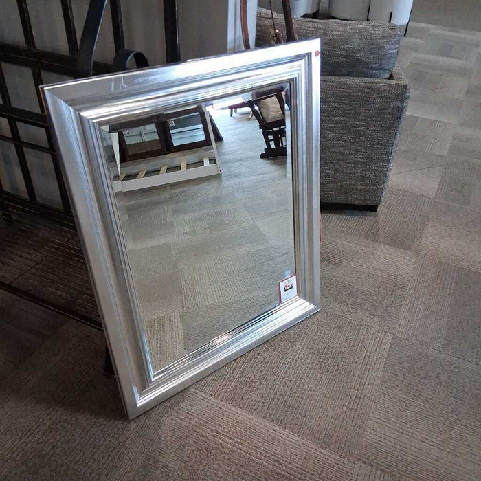 Silver Frame Mirror