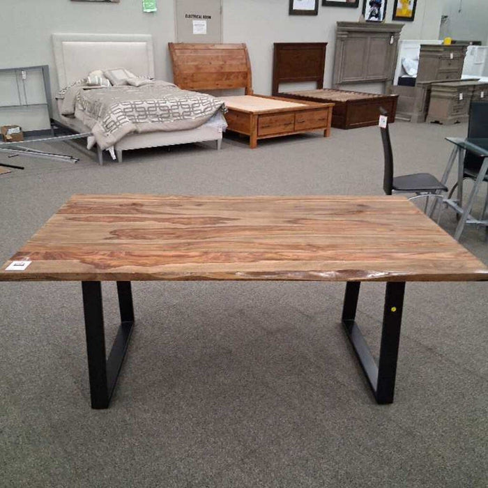 Live Edge Cherry Table w/ 6 Chairs