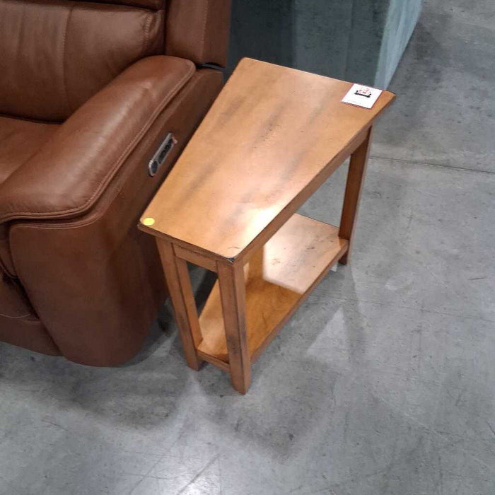 Wedge End Table
