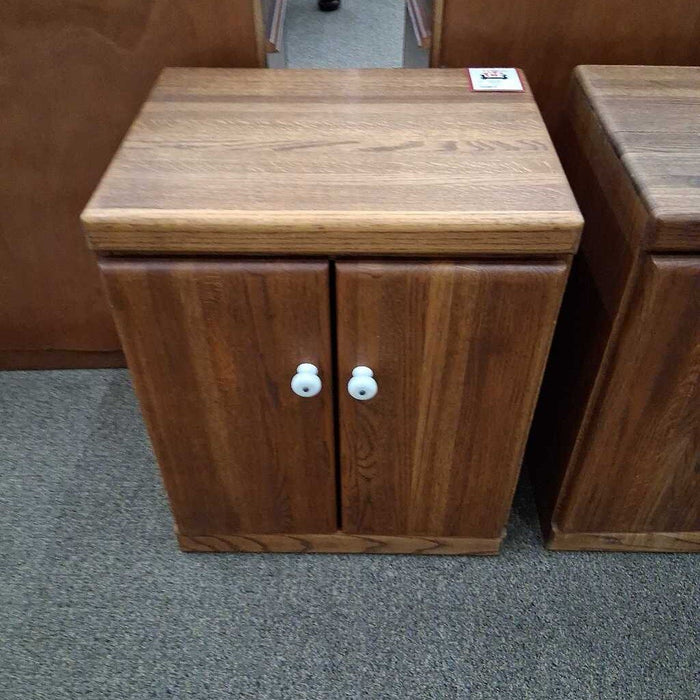 Vintage Oak Nightstand