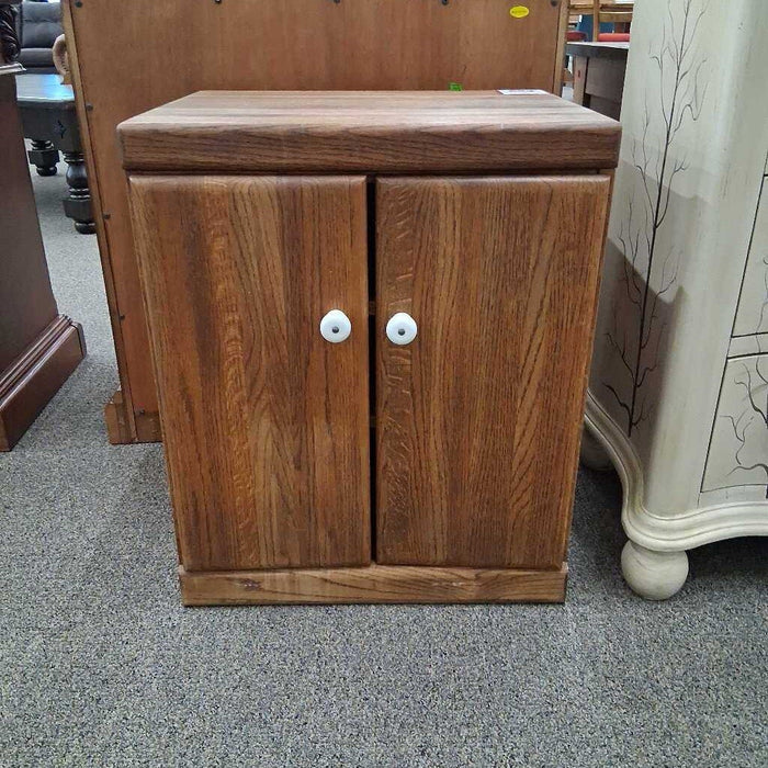 Vintage Oak Nightstand