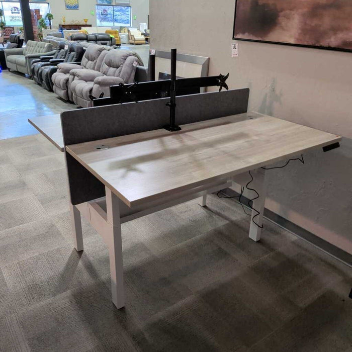 Double Pwr Adjustable Desk