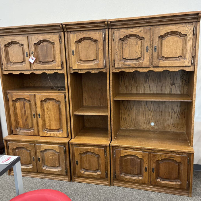 Belgium Oak Wall Unit