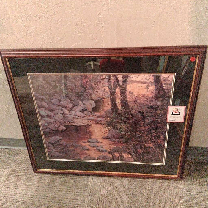 Cherry Framed Bonnie Posselli Art