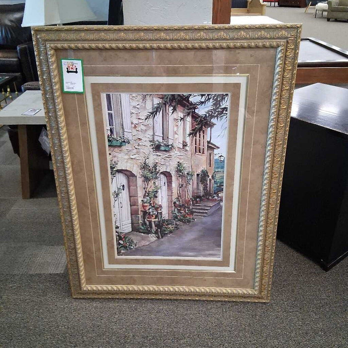 Tuscan Silver Frame Art