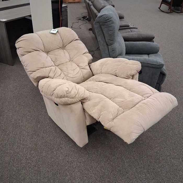 Beige Pwh Recliner