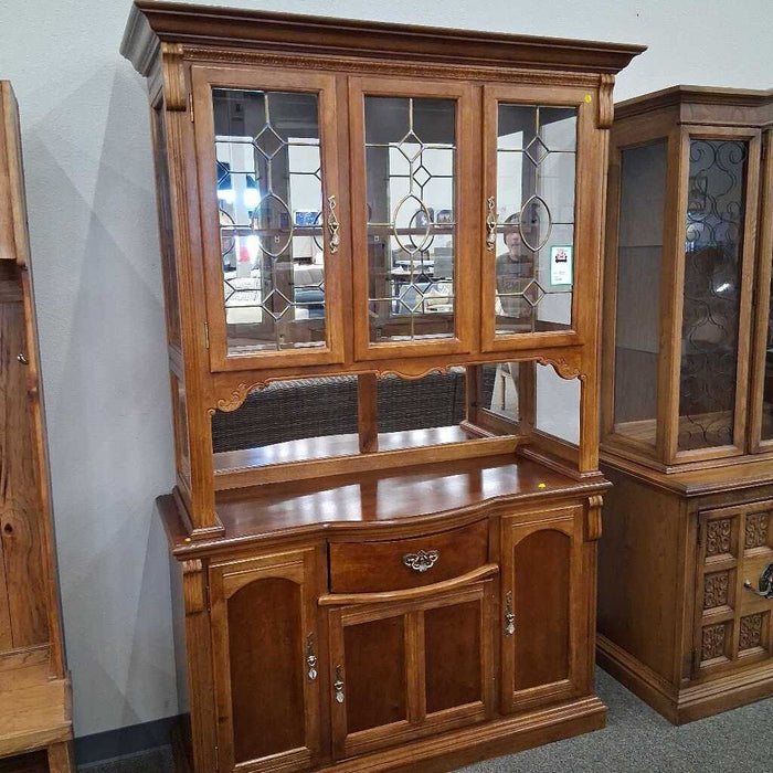 Vintage 2pc. China Hutch