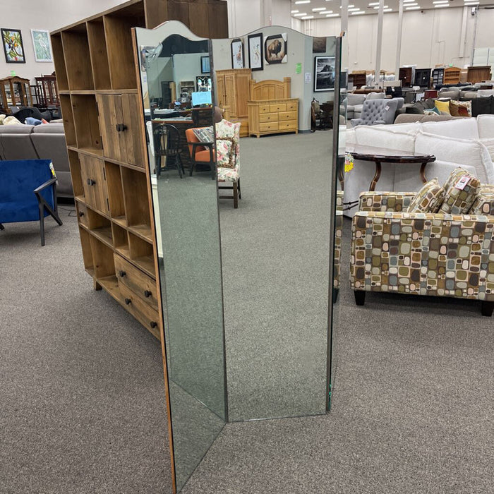 Vintage Tri-fold Full Length Mirror