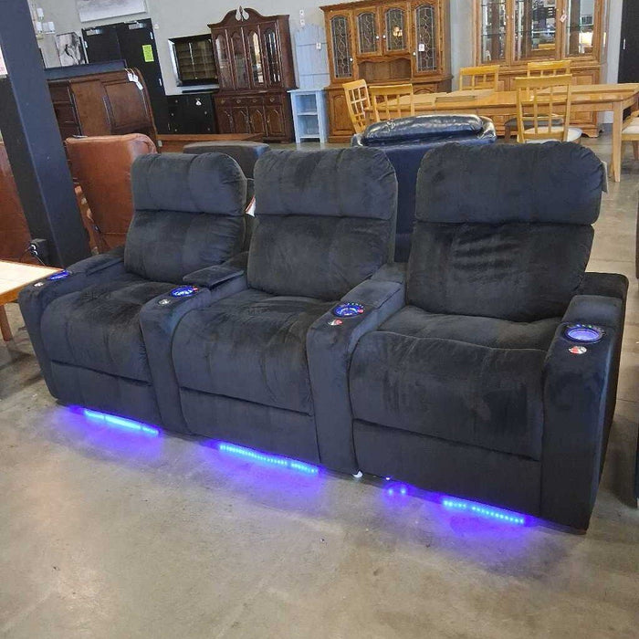 Black 3pc. Theater Seating