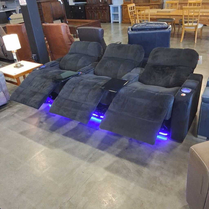 Black 3pc. Theater Seating