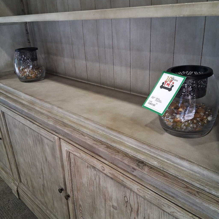 Pair of Glass Candle Holders
