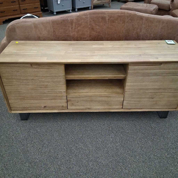 Light Wood TV Console