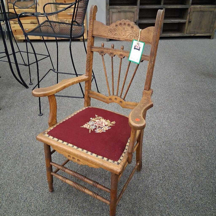 Vintage Floral Chair