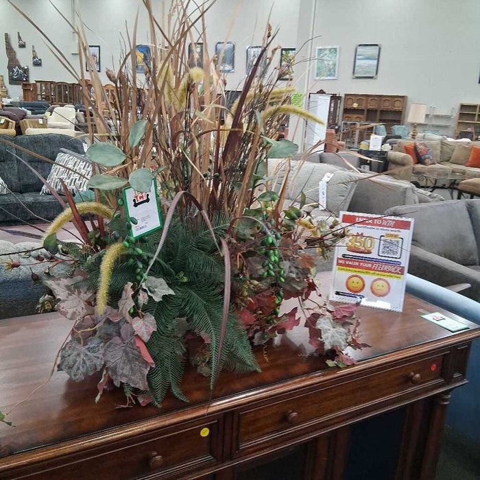 Grass in Long Basket