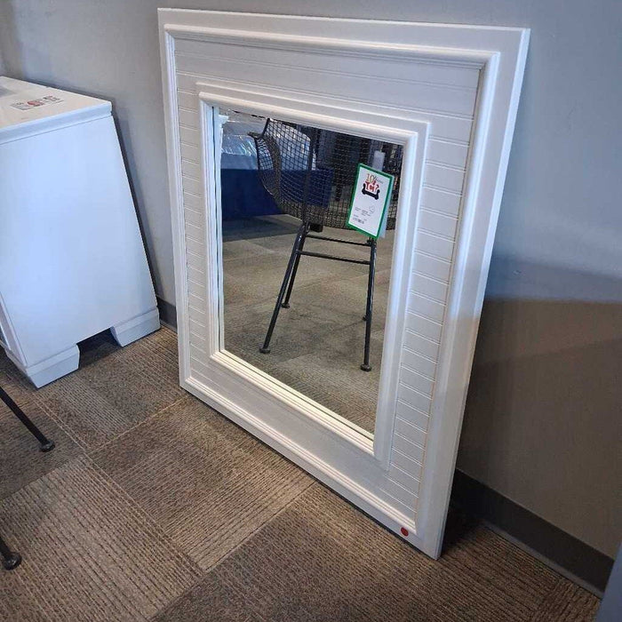 White Frame Mirror