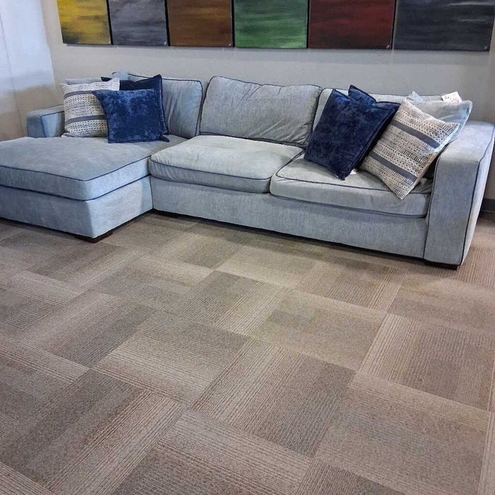Blue 2pc. Sectional