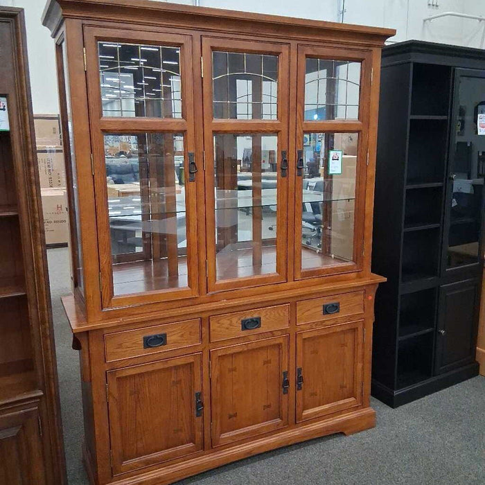 Cherry 2pc. China Hutch