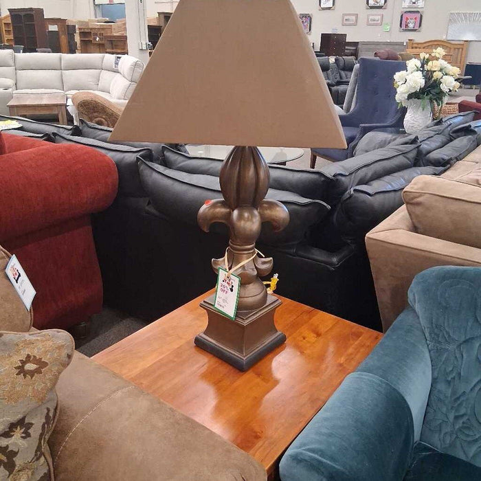 Brown Metal Lamp