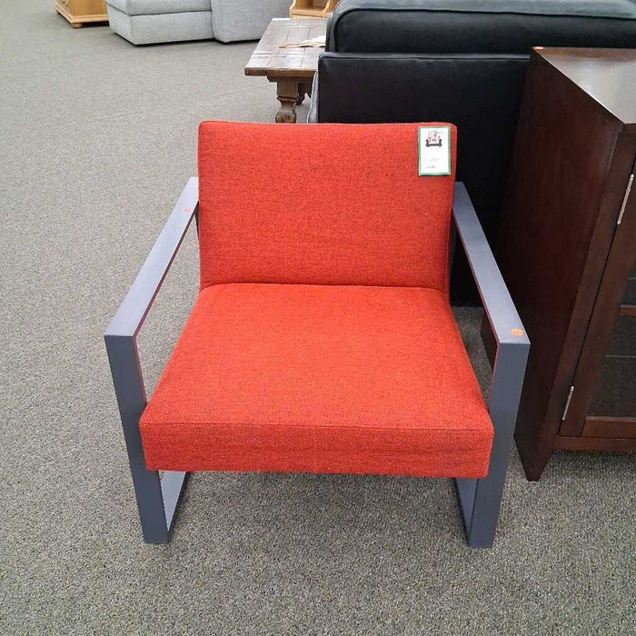MCM Red & Black Chair