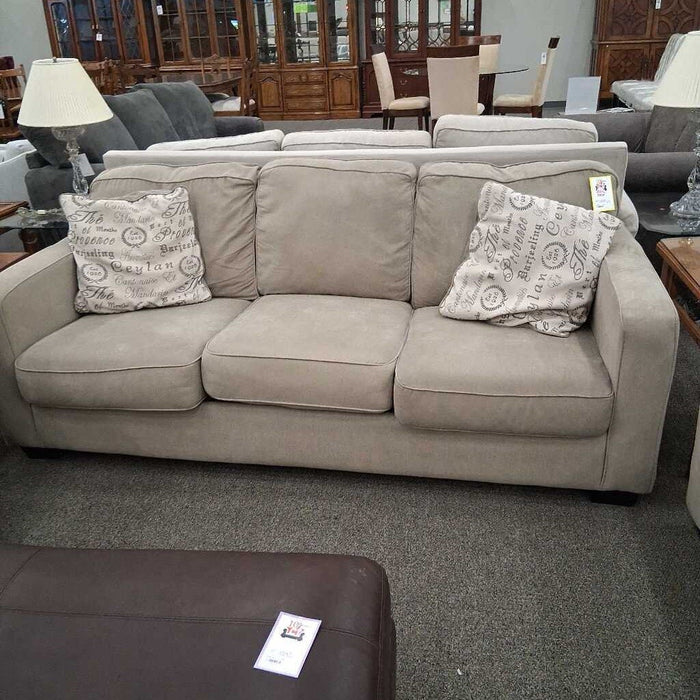 Ashley Beige Fabric Sofa