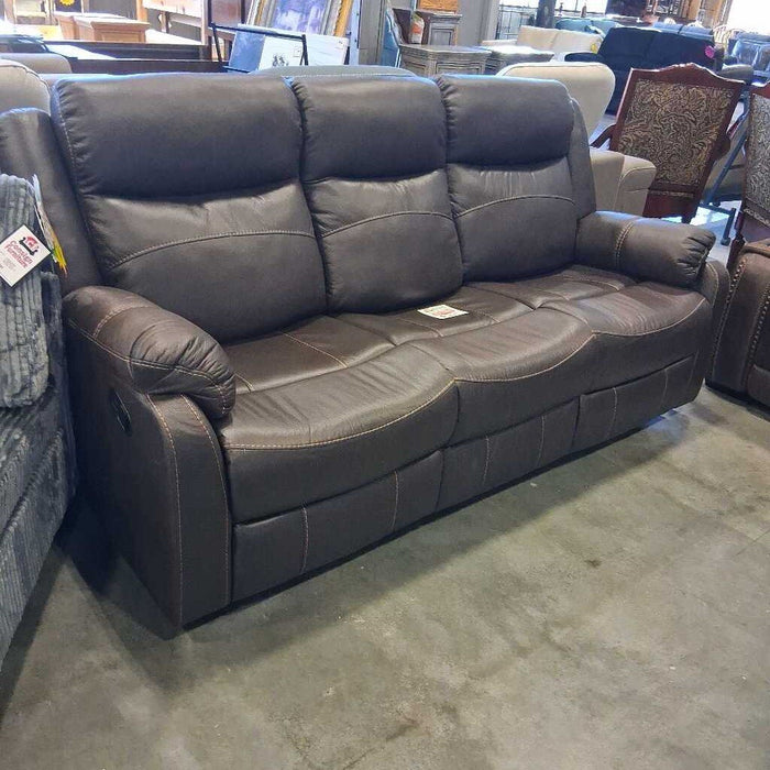 HOB 9990db-3 Brown Reclining Sofa