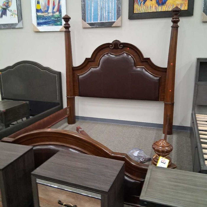 Cherry E. 4 Poster King Bed